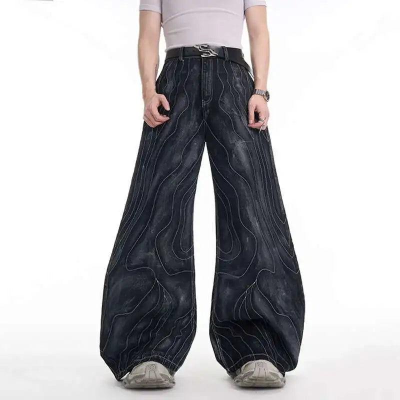 High Street Men's Two-piece Solid Color Turn-down setup XL33