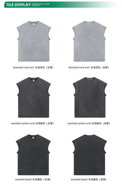 Wash the edges and make an old camisole vest XL45