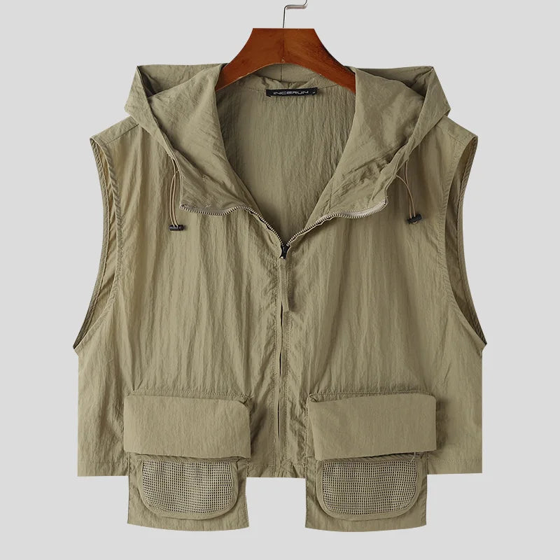 Y2K,パッチワークジッパーポケットストレートウェア XL17