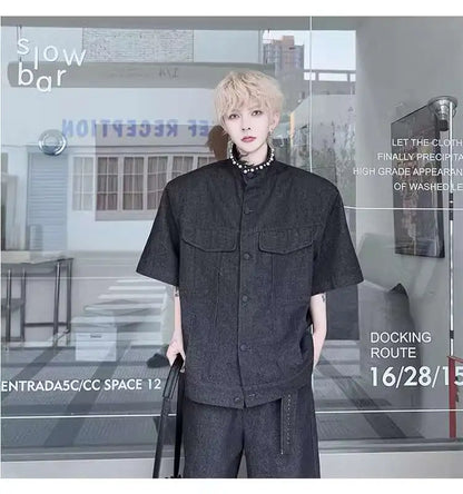 デニムルーズワイドセットアップ XL28