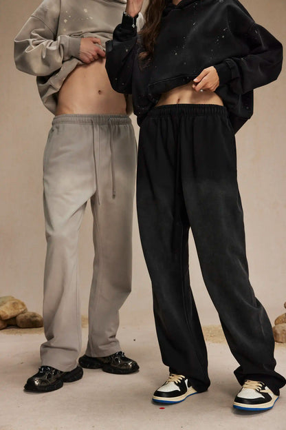 Spray-dyed sweatpants XL47