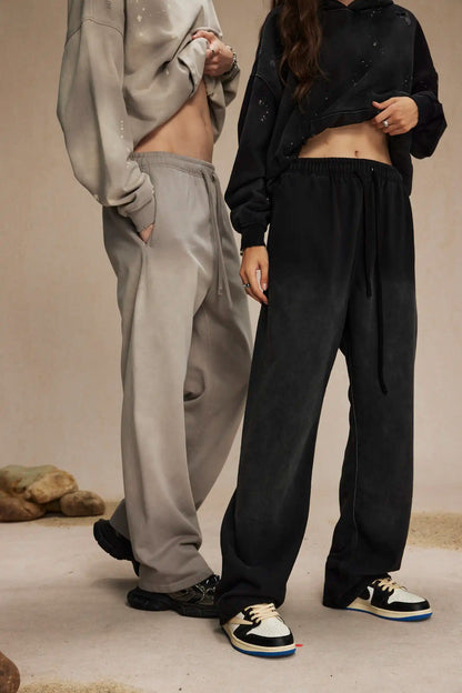 Spray-dyed sweatpants XL47