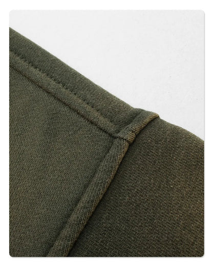 Spray-stained ink holes worn hoodie　XL43
