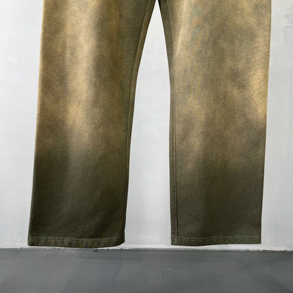 Spray-dyed sweatpants XL47