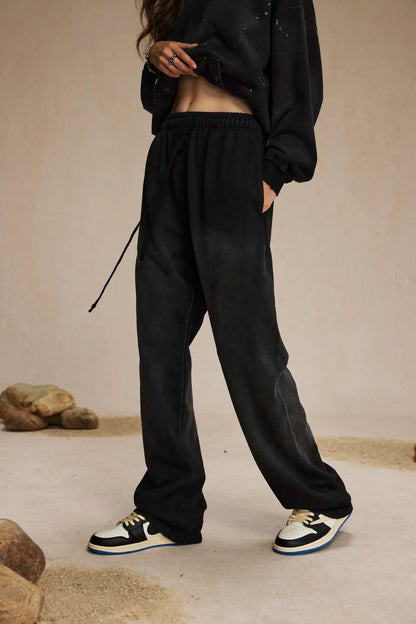 Spray-dyed sweatpants XL47