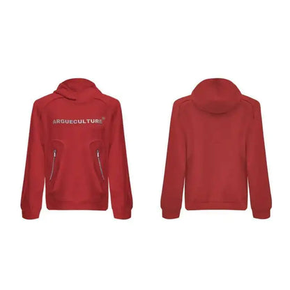 Korean Style Men's Hoodies Patchwork Three-dimensional Pockets Shoulder Pads Letter Printing Loose Male Sweatshirts XL35