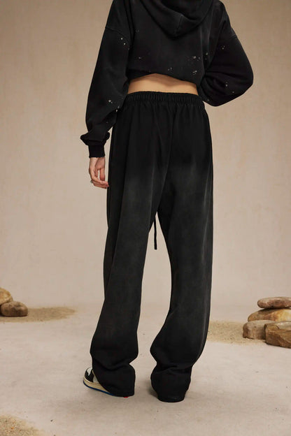 Spray-dyed sweatpants XL47